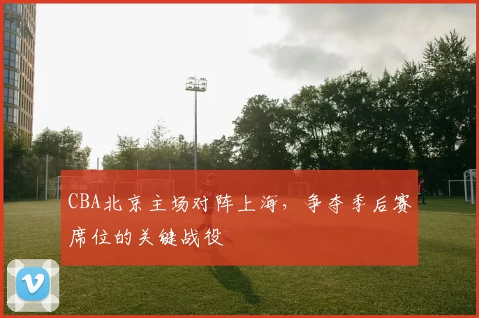 CBA北京主场对阵上海，争夺季后赛席位的关键战役