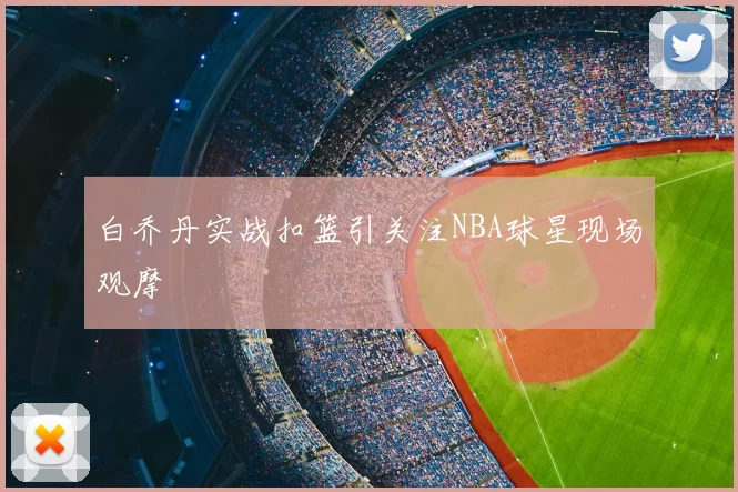 白乔丹实战扣篮引关注NBA球星现场观摩