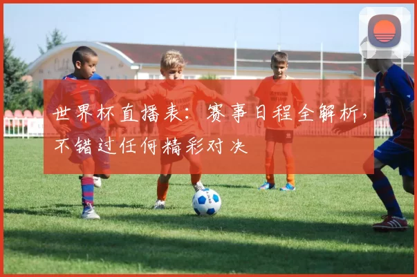 世界杯直播表:赛事日程全解析,不错过任何精彩对决